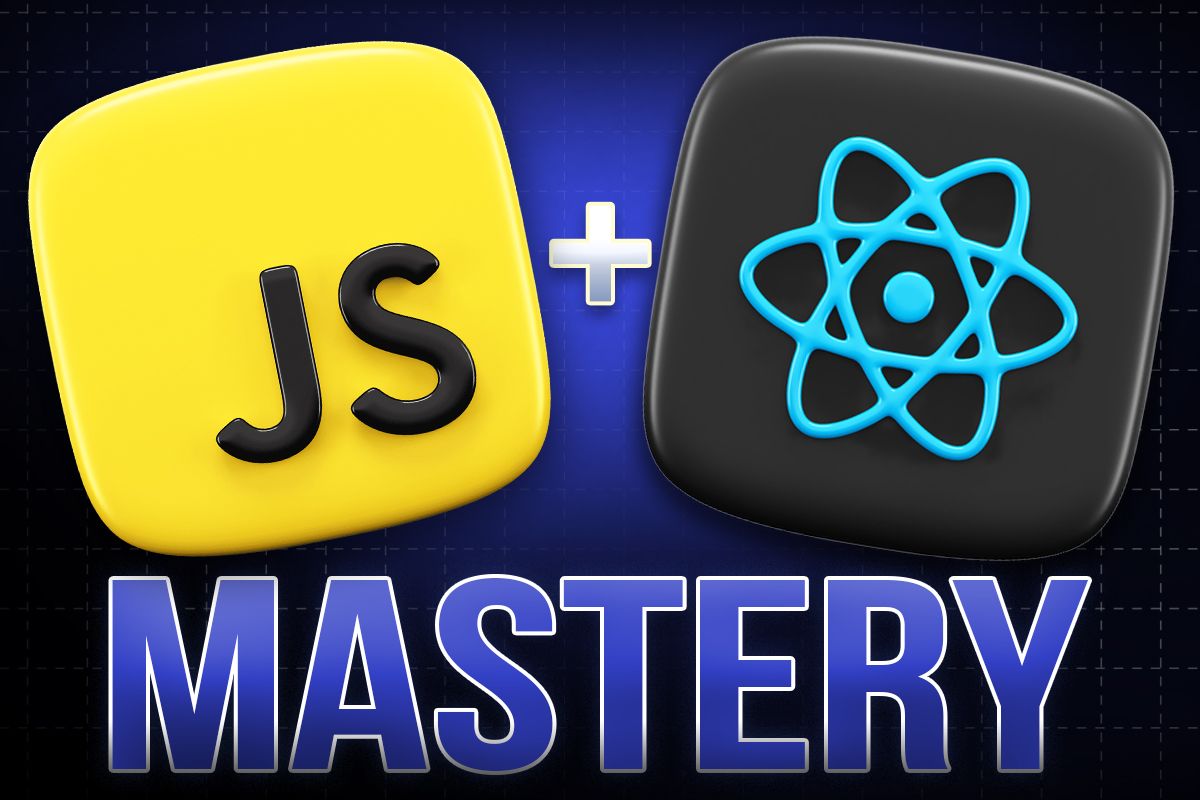 JavaScript and React JS mastery course (lifetime valid + certificates)
